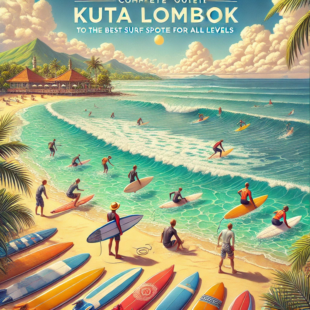 surfing spots in kuta lombok