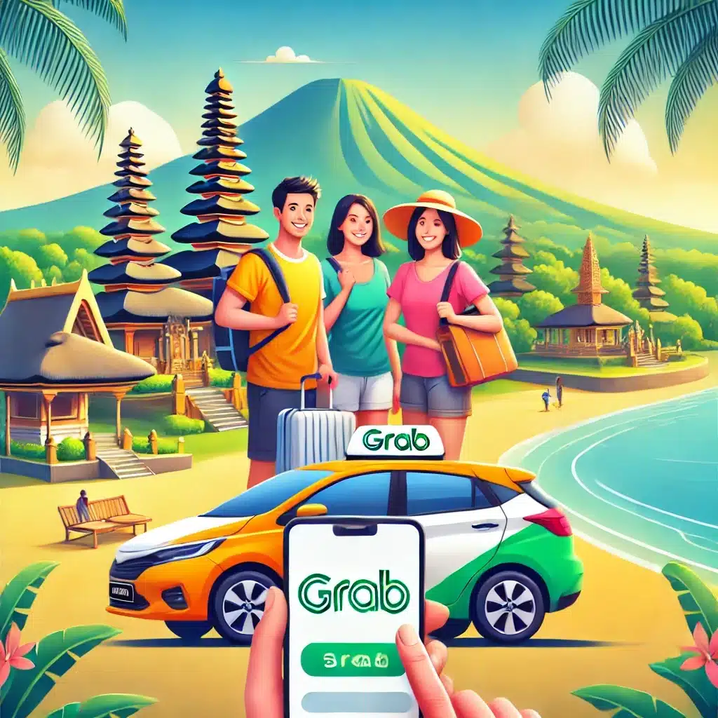 lombok grab taxi