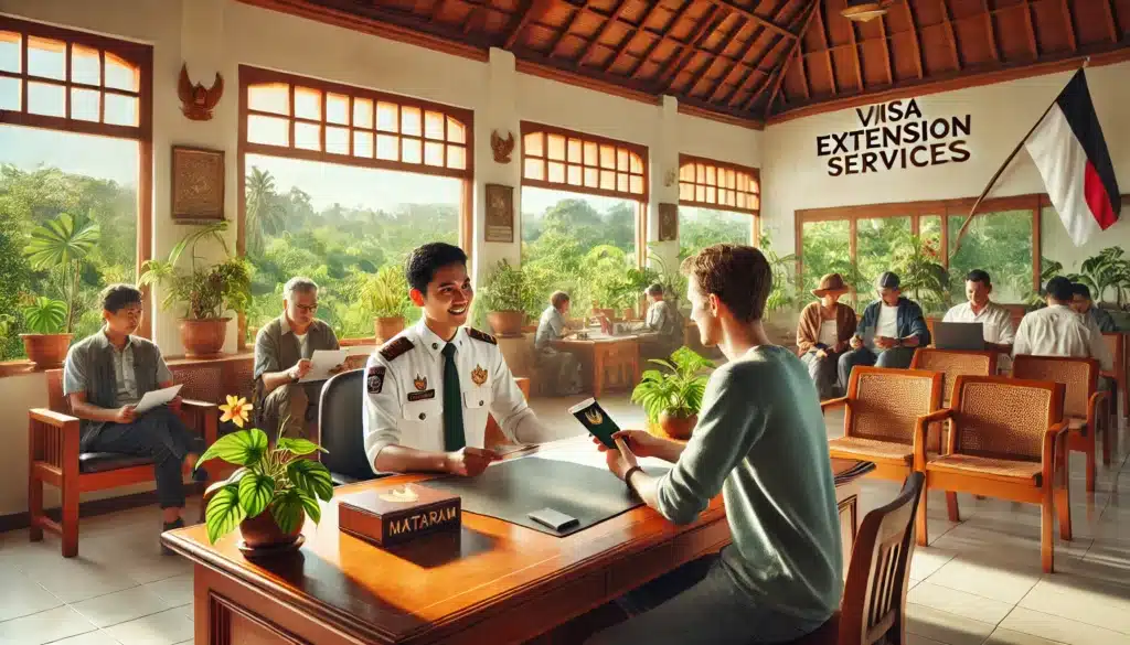 Visa extension lombok